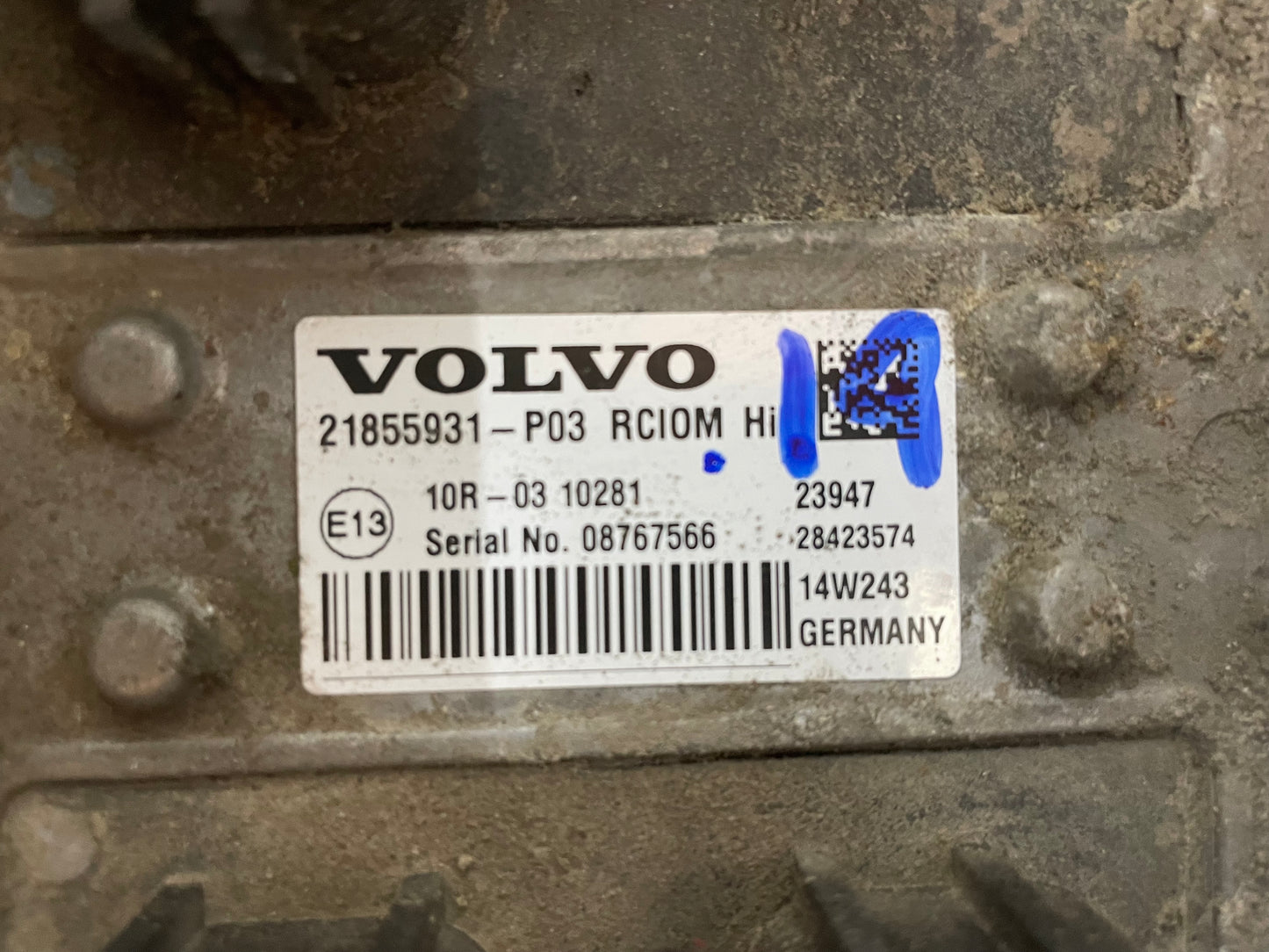 VOLVO RCIOM ECU 21855931
