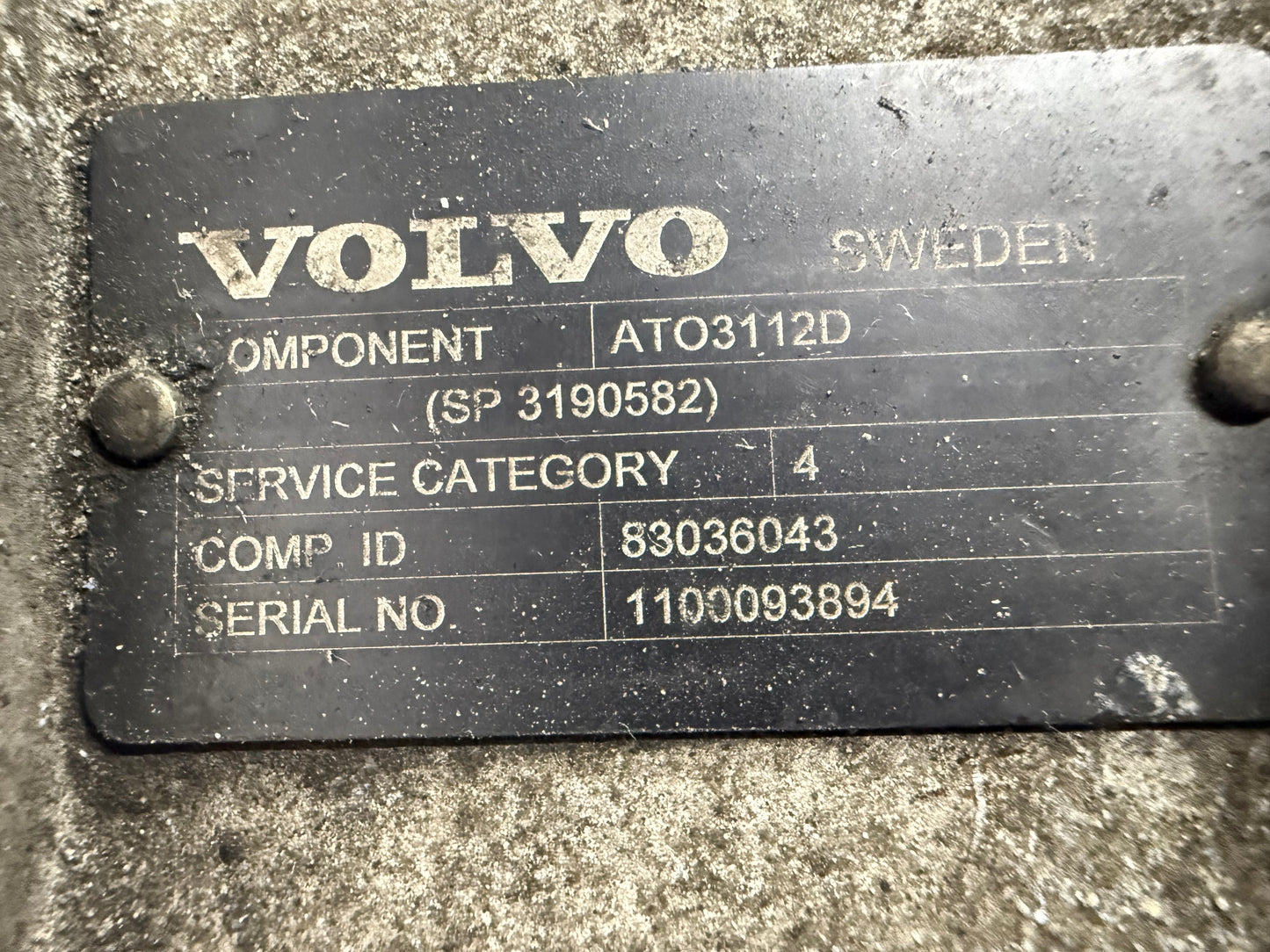Volvo ATO3112D