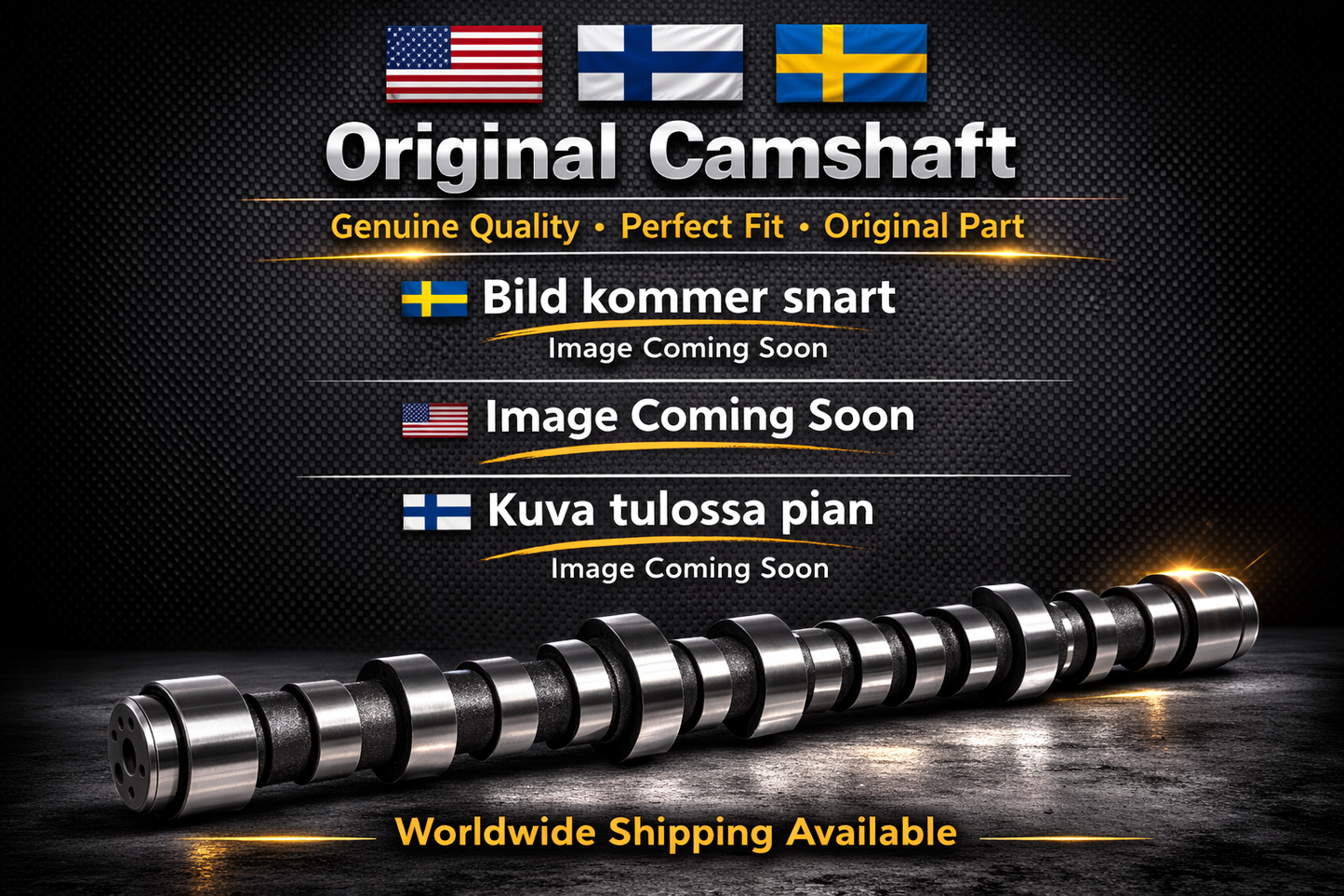 Original OEM camshaft 20587801 engine part