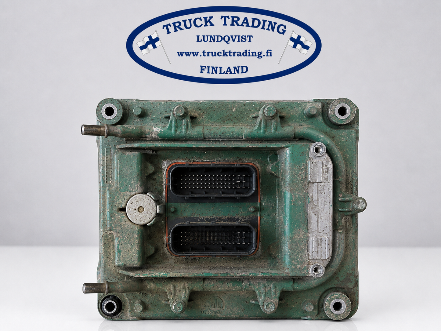 Volvo Engine ECU 23141251 with OEM numbers 23188837 and 24400038 from Demo Truck Test Vehicle