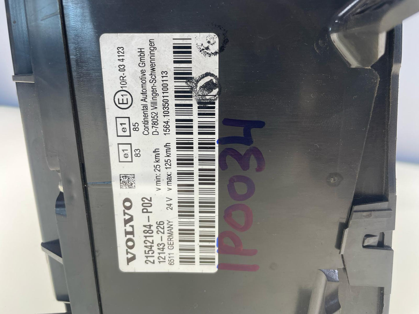 Control Panel 21542184