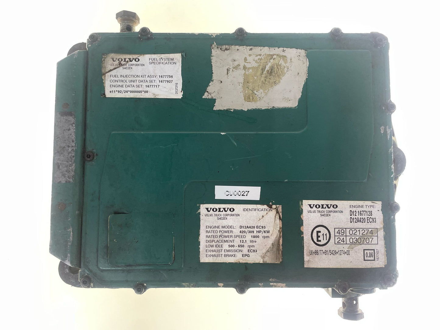 ENGINE CONTROL UNIT ECM D12A 420