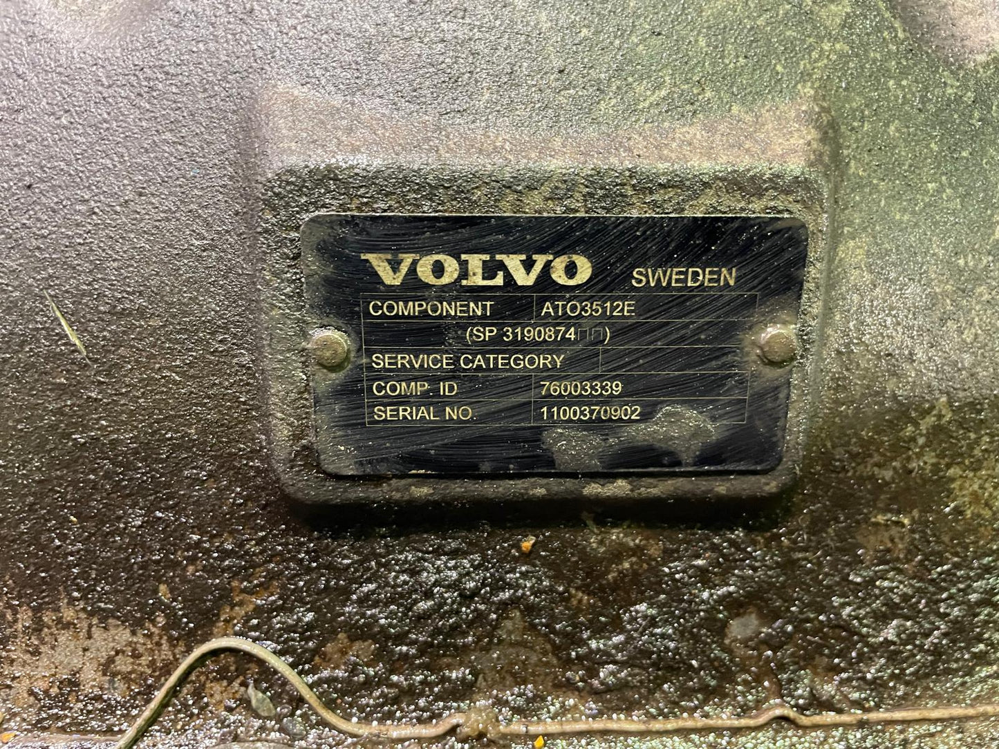 Volvo ATO3512E Gearbox
