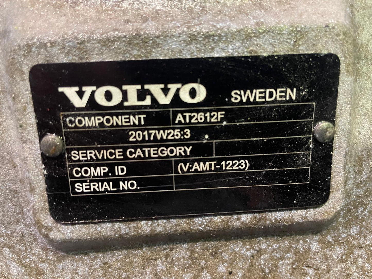 Volvo AT2612F Gearbox