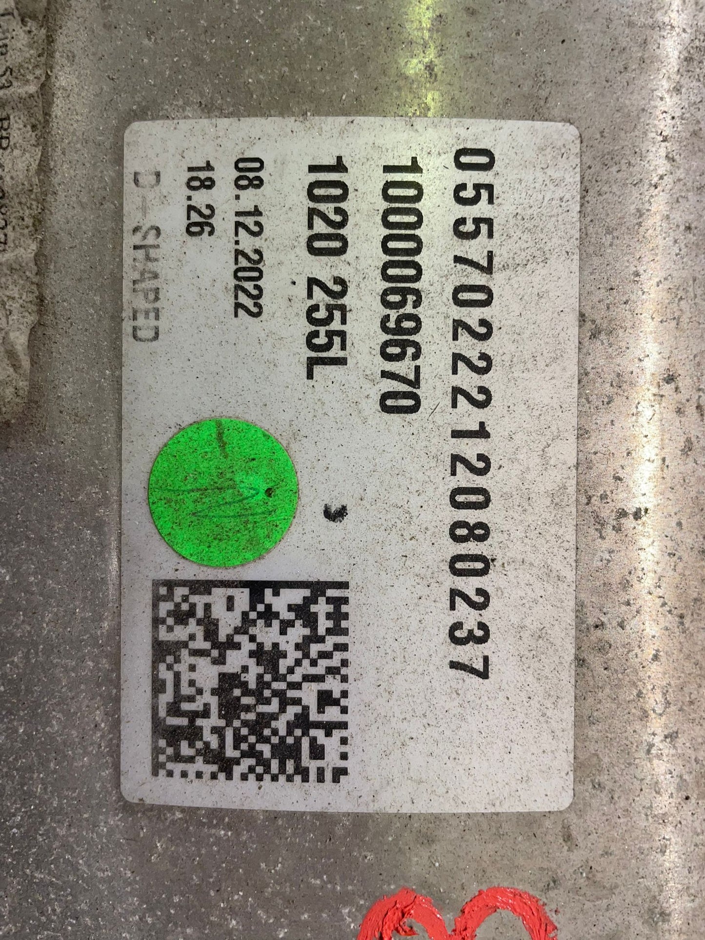 Volvo 255L Fuel Tank
