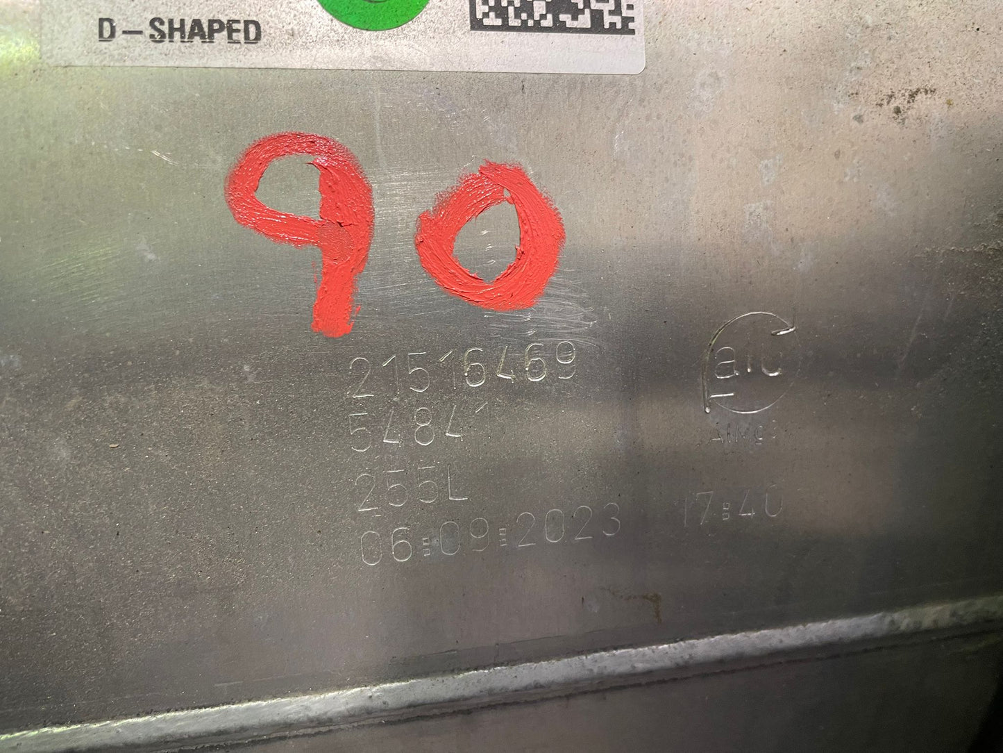 Volvo 255L Fuel Tank