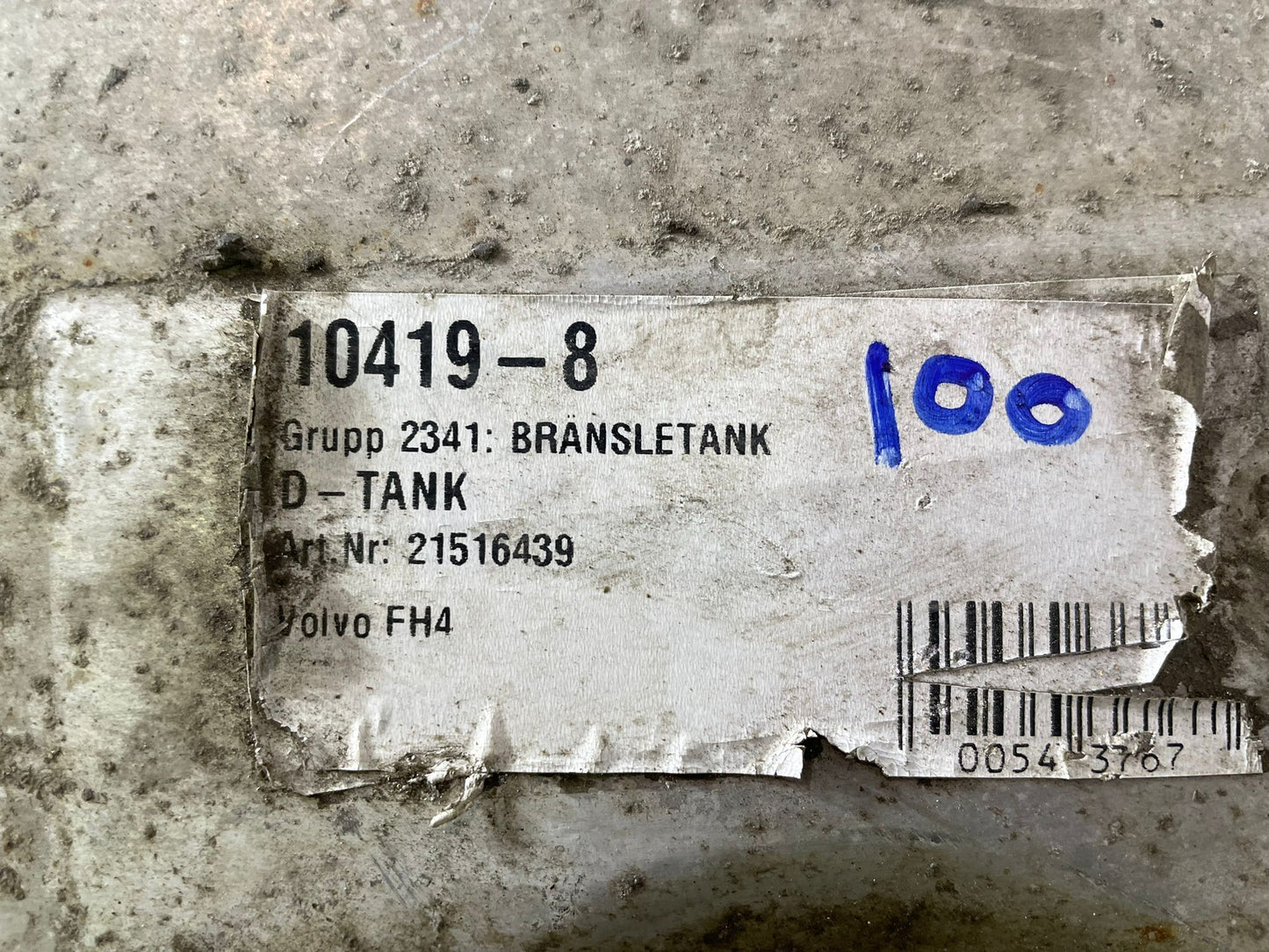 Volvo Fuel Tank 21516439