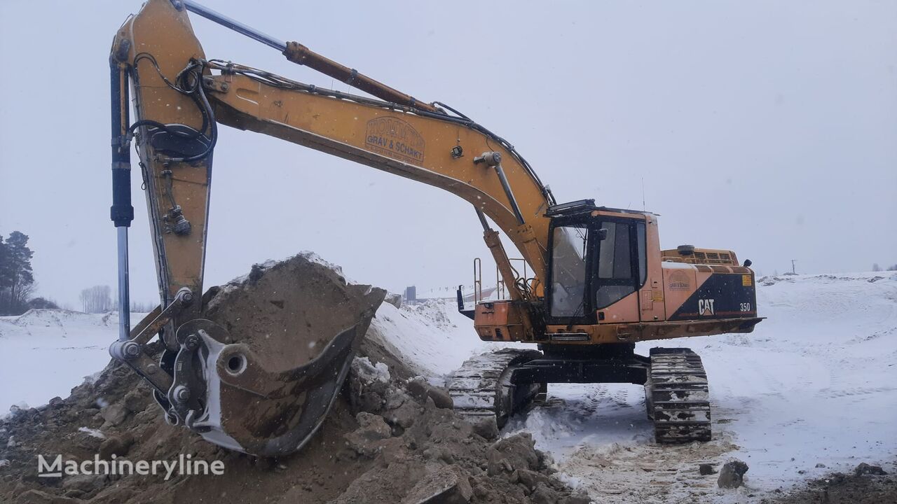 Caterpillar 350L tracked excavator