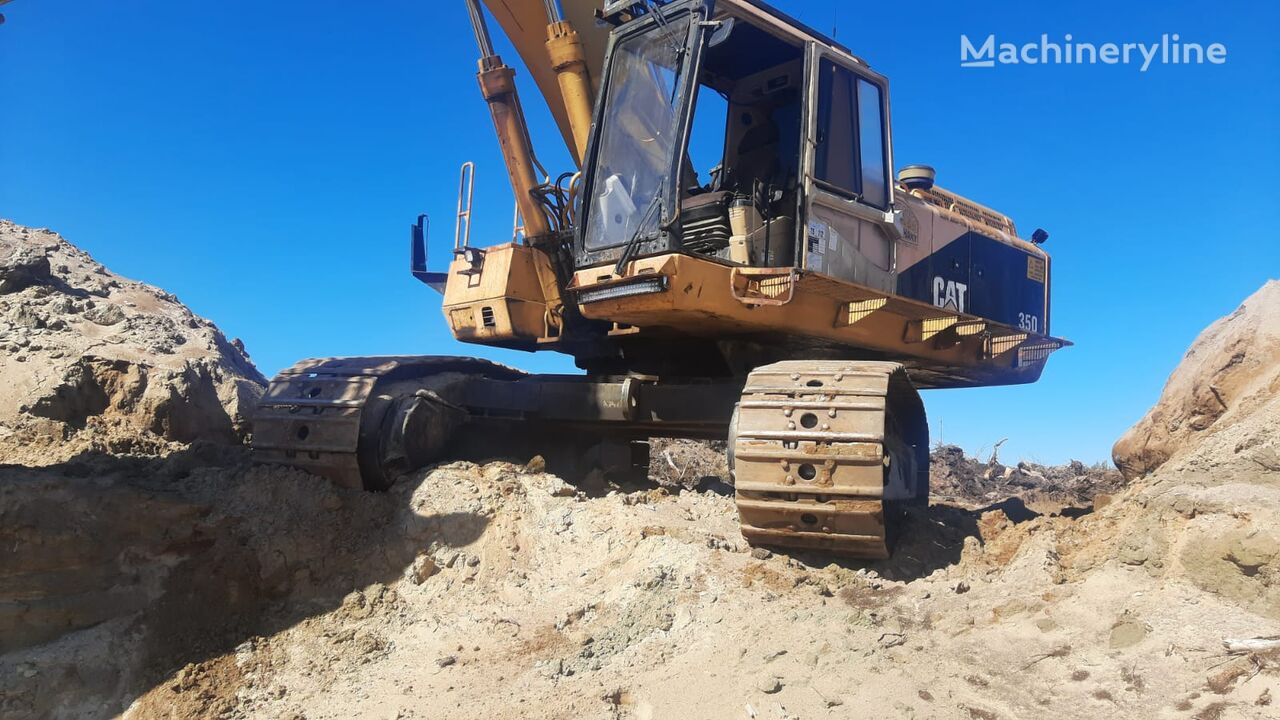 Caterpillar 350L tracked excavator