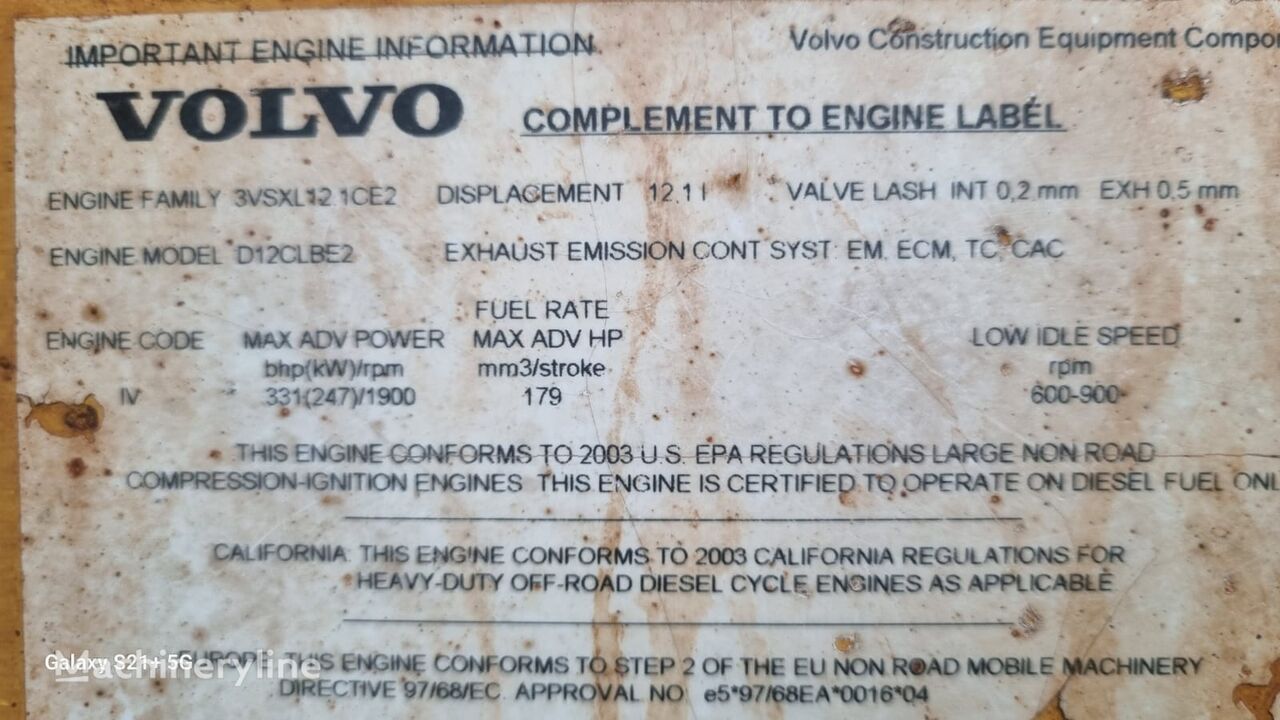 Volvo L220E wheel loader