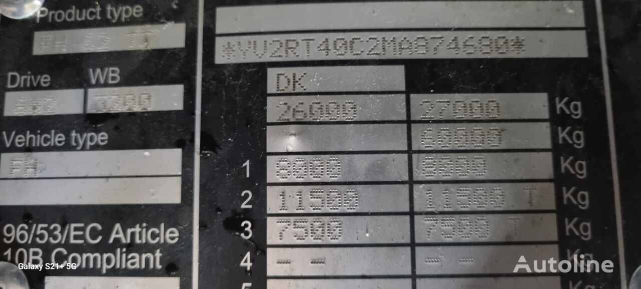 Volvo FH500 Globe XL Retarder, I-See, I-Save