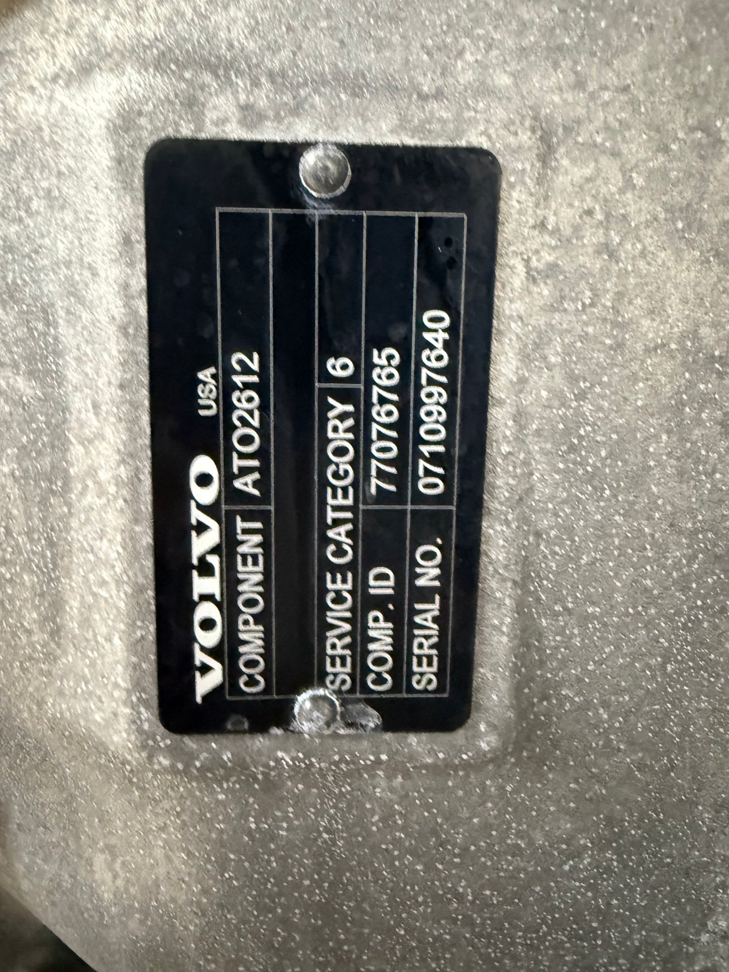 Volvo vaihteisto AT2612F USSI