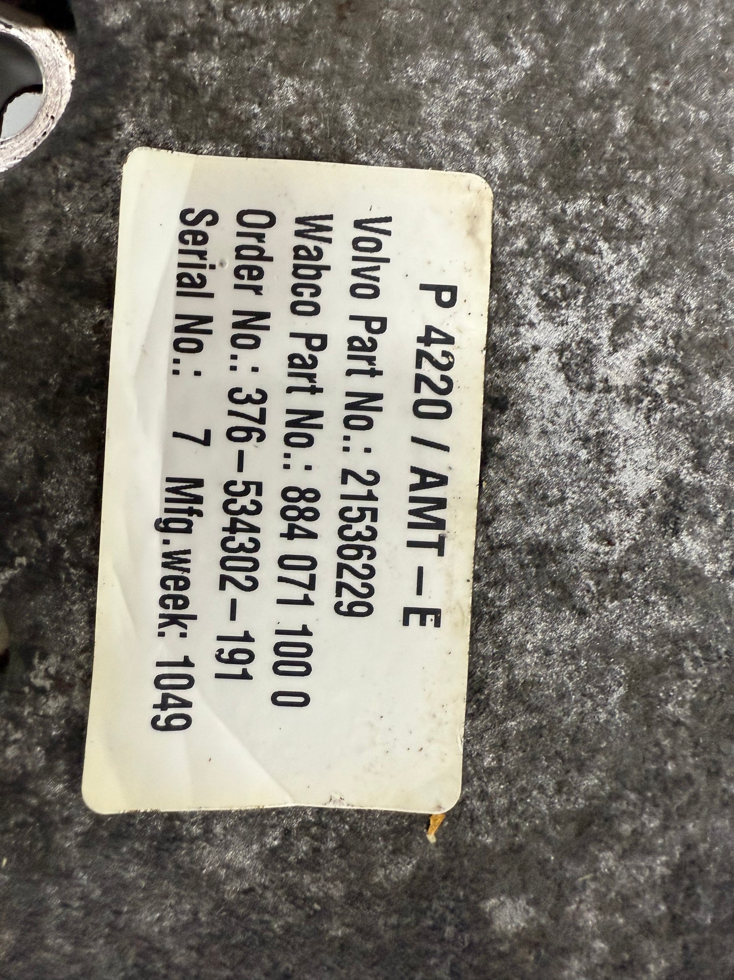 AT2412E Gearbox Ecu 21536229