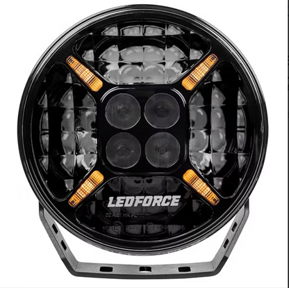 Lisävalopaketti 4 kpl LEDFORCE Apex 120W 4-PACK LED -lisävalot sis. lisävalotelineen, tukiraudat ja relejohtosarjan – 9–32V