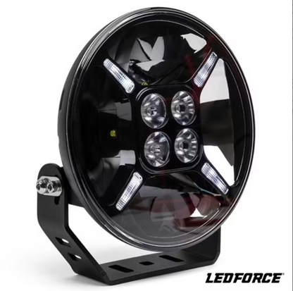 Lisävalopaketti 4 kpl LEDFORCE Apex 120W 4-PACK LED -lisävalot sis. lisävalotelineen, tukiraudat ja relejohtosarjan – 9–32V