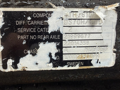 Volvo Rear Axle RTH2610F