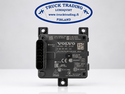 Volvo Side Sensor 24574911 genuine OEM removed from Test Vehicle
