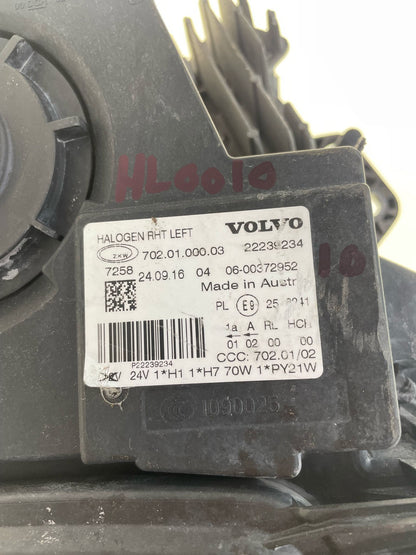 Volvo FH4 Left Headlight 22239234