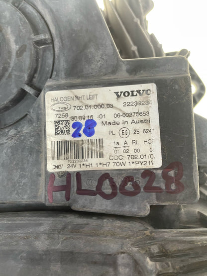 Volvo FH4 Left Headlight 22239234