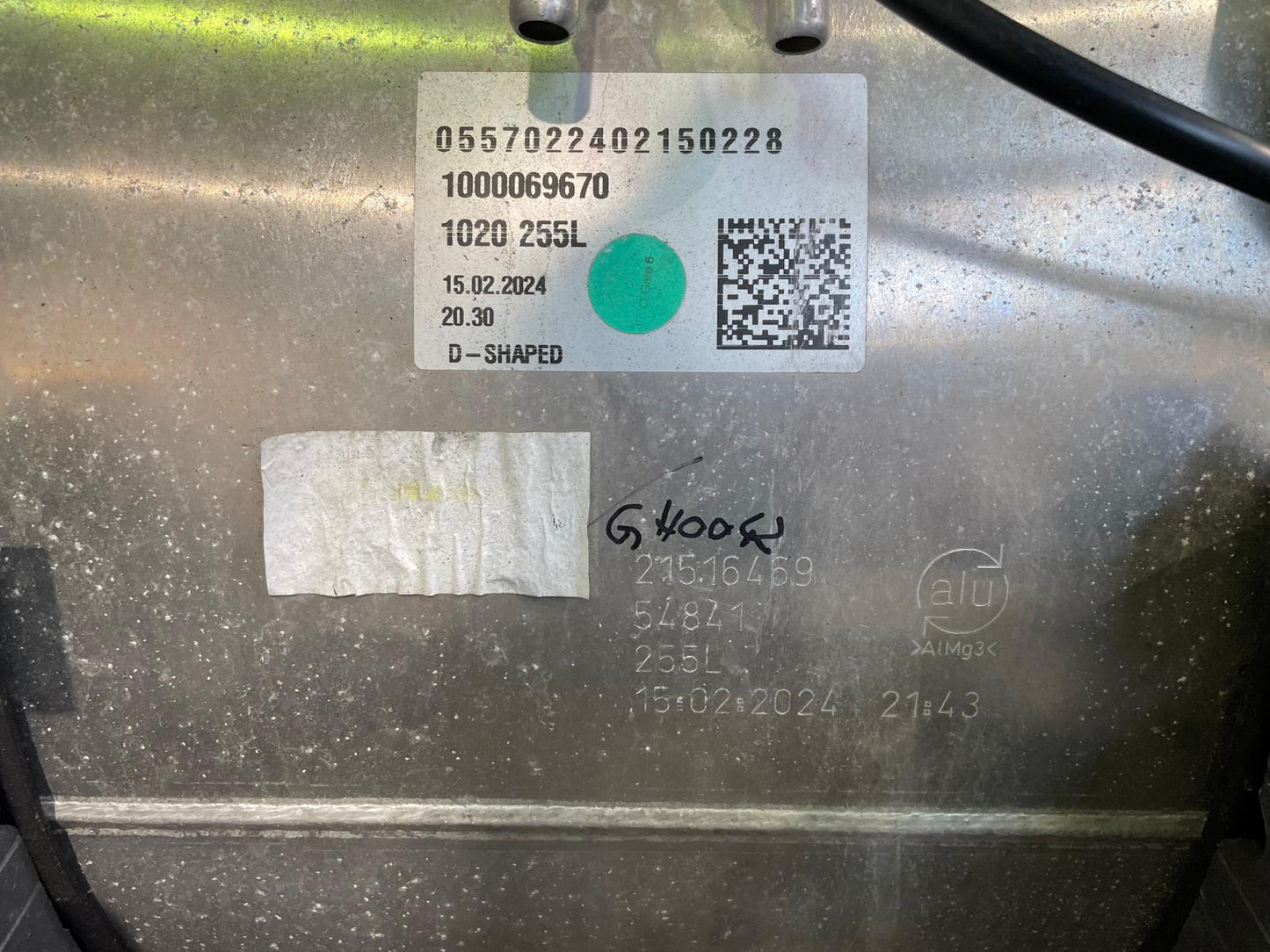 Volvo Fuel Tank 255 Liter 21516469