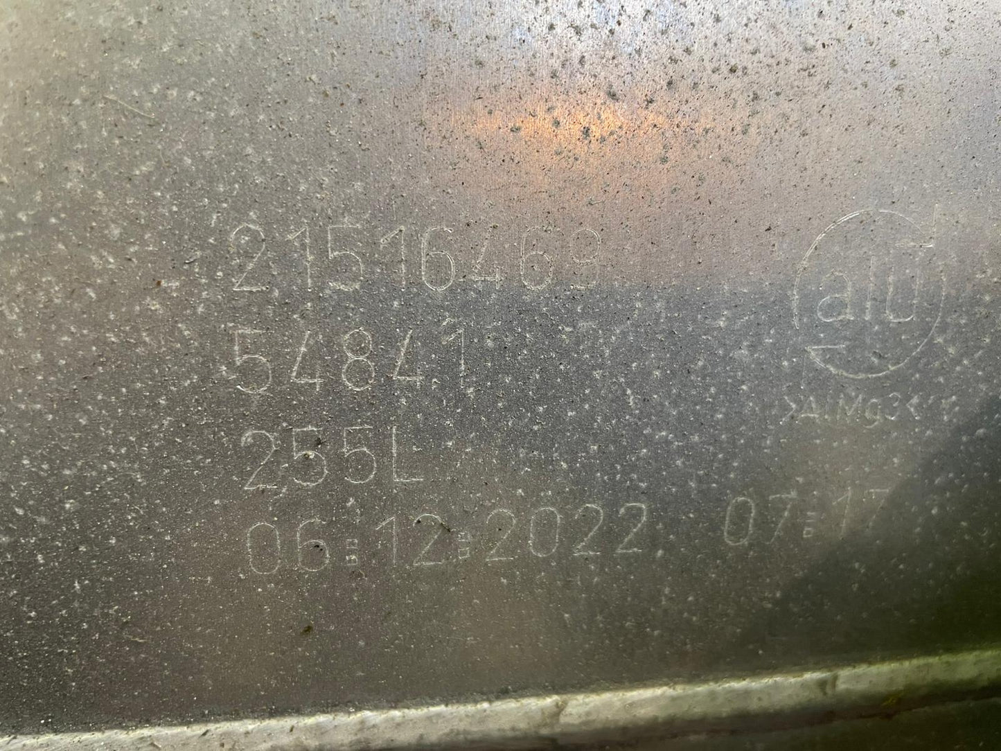 Volvo Fuel Tank 255 Liter 21516469 21714565