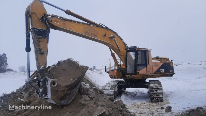 Caterpillar 350L tracked excavator