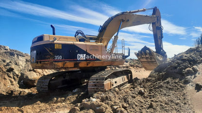 Caterpillar 350L tracked excavator