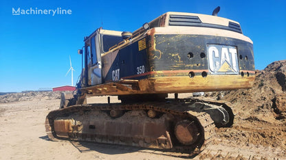 Caterpillar 350L tracked excavator