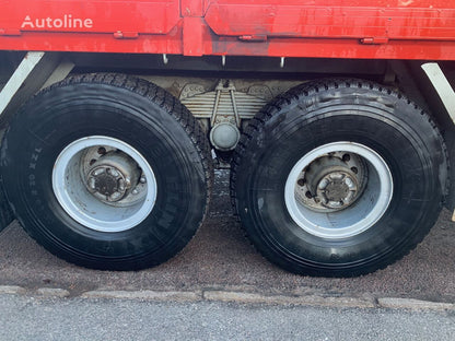 Volvo F10 6x6 with crane platform truck