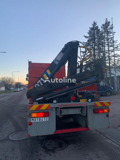 Volvo F10 6x6 with crane platform truck