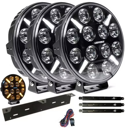 3-pack X-LED+ 160W paket