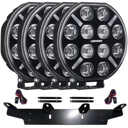 4-pack X-LED+ V2 160W paket